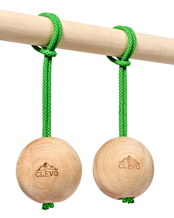 CLEVO - Hangball Kletterkugeln für Griffkraft Training – Boulder Zubehör & Trainingsgerät – Kugeln a