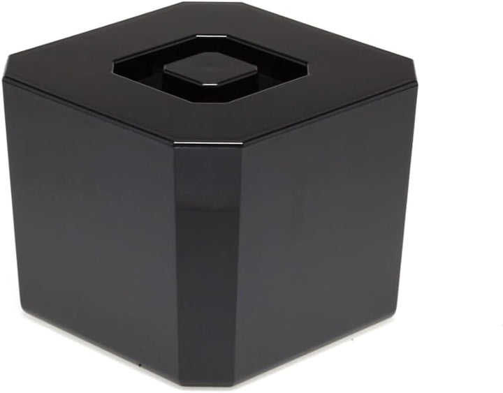 Eisbox Eiswürfelbehälter 4 Liter schwarz eckig Eisbehälter Icebox NEU