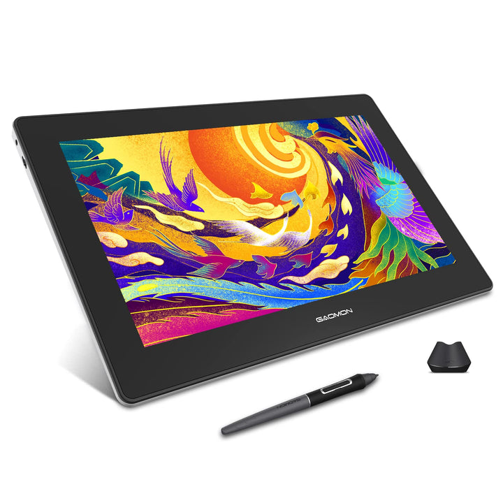 GAOMON PD1620 Grafiktablett - 15,6 Zoll 3840 x 2160 4K IPS Stift-Display für CG Zeichnen/Malen