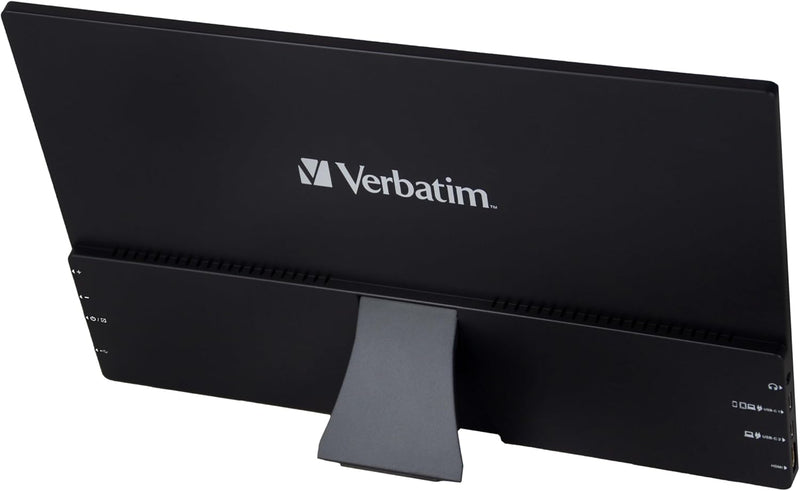 Verbatim PM-14, Portable Monitor, mobiler 14" Full HD Bildschirm für Laptop, Tablet, Smartphone, PS5