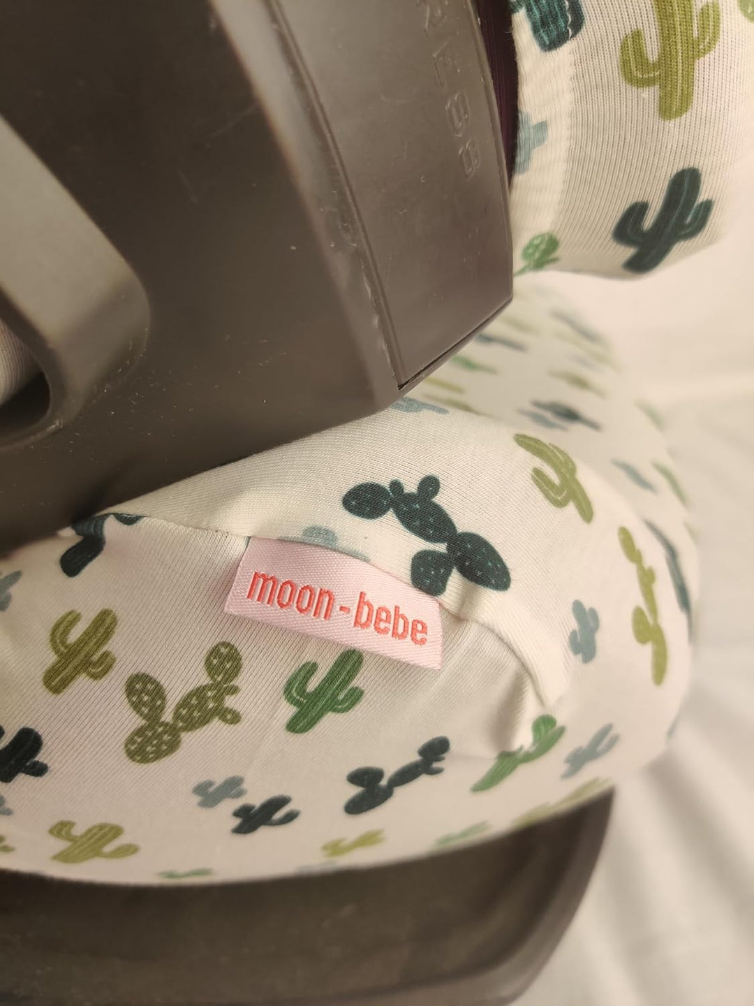 moon-bebe Bezug kompatibel mit Cybex Pallas, Silver Pallas Fix und Pallas 2 Fix (weiss)