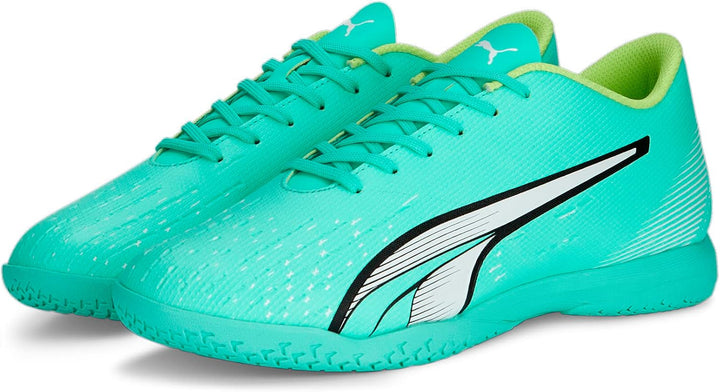 PUMA Herren Ultra 4.1 It Fussballschuh 43 EU Electric Peppermint White Fast Yellow, 43 EU Elektrisch