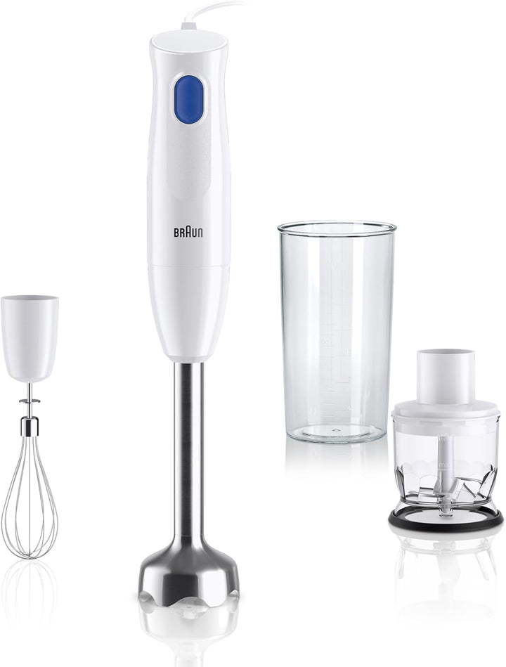 Braun Stabmixer MQ10.202M MultiQuick 1 - Extra Leichter Pürierstab mit Edelstahl-Mixfuss und EasyTwi