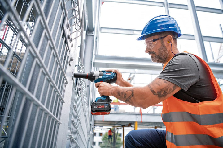 Bosch Professional 18V System BITURBO Akku Drehschlagschrauber GDS 18V-1050 C (inkl. 2x ProCORE 18V