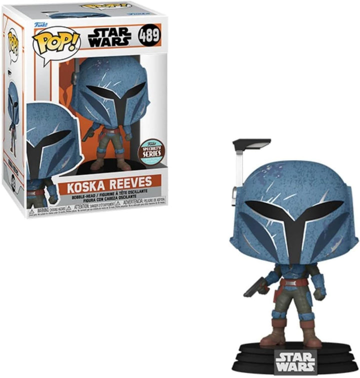 POP Star Wars: The Mandalorian – Koska Reeves Specialty Series Funko Vinyl-Figur (gebündelt mit komp