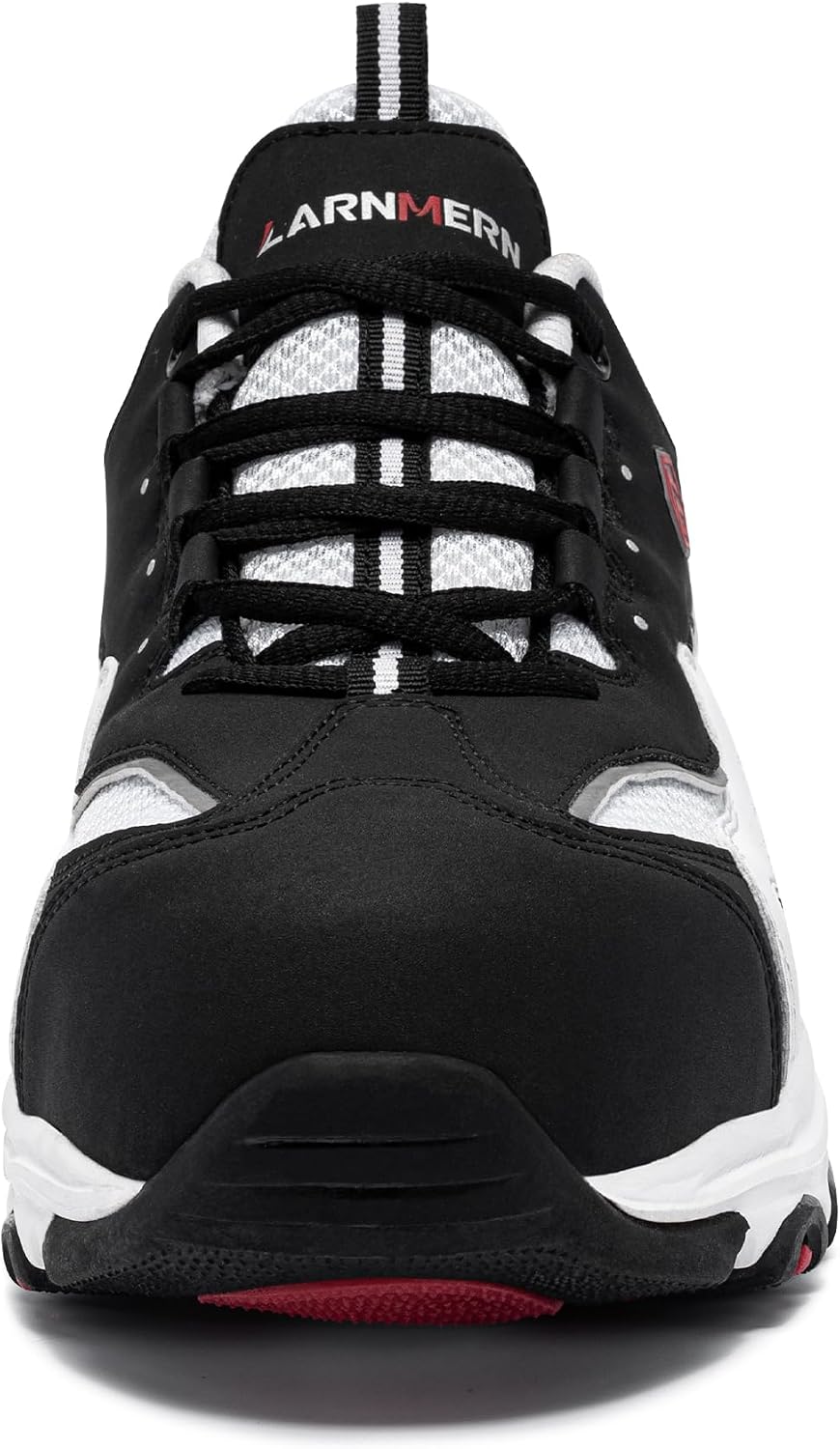 LARNMERN Sicherheitsschuhe Herren Stahlkappenschuhe Damen Sportlich | Arbeitsschuhe Stahlkappe Atmun
