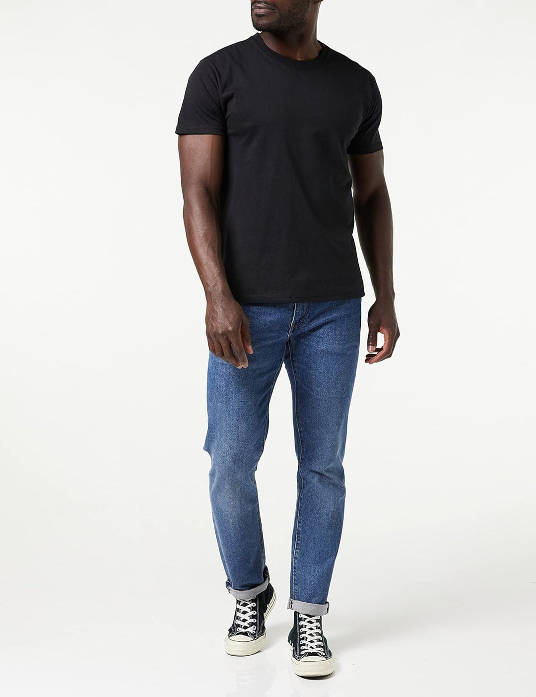 Fruit of the Loom Herren Original T. T-Shirt (5er Pack) S Schwarz, S Schwarz