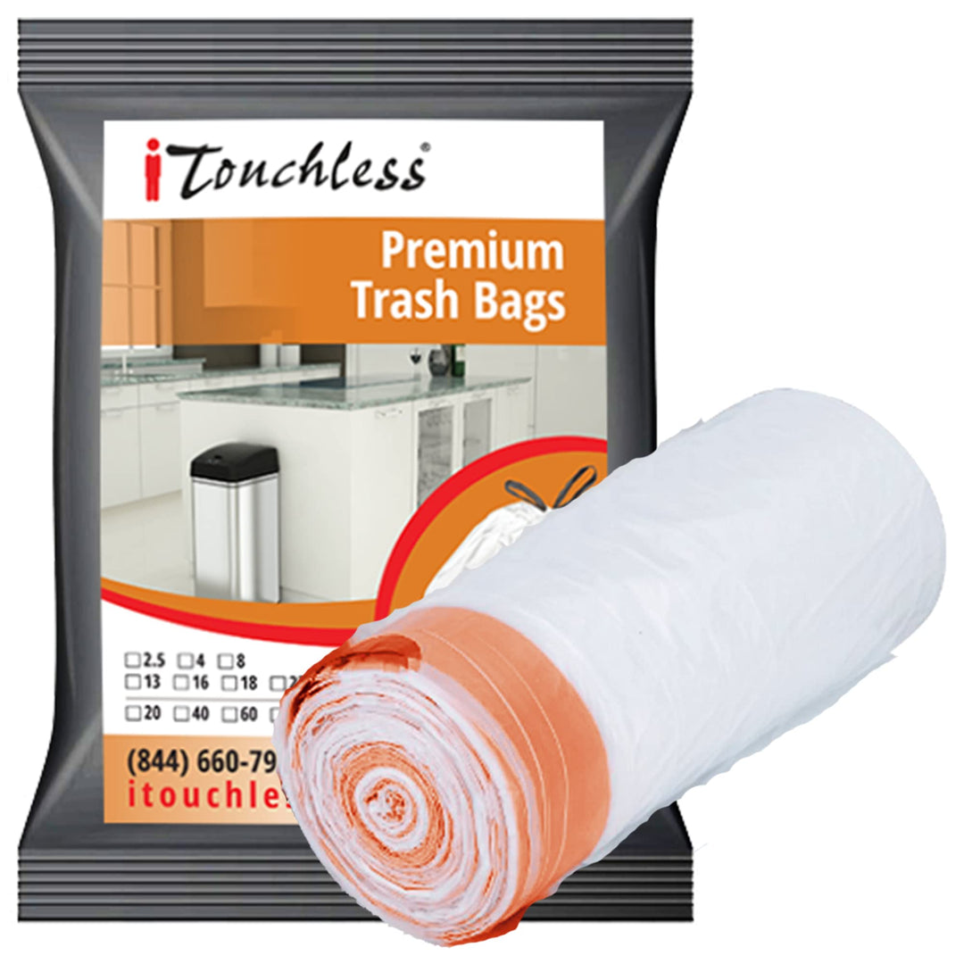 iTouchless Sensor Mülleimer Küchenabfalleimer, Müllbeutel, 18 Gallon, 40 Müllbeutel 18 Gallon, Müllb
