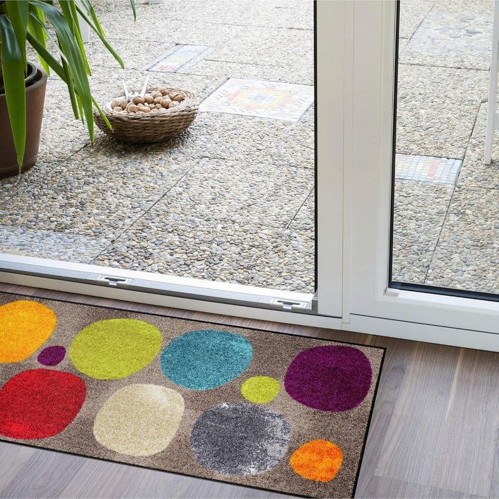 Salonloewe Fussmatte, bunt, 40x100 cm 40 cm x 100 cm Bunt, 40 cm x 100 cm Bunt