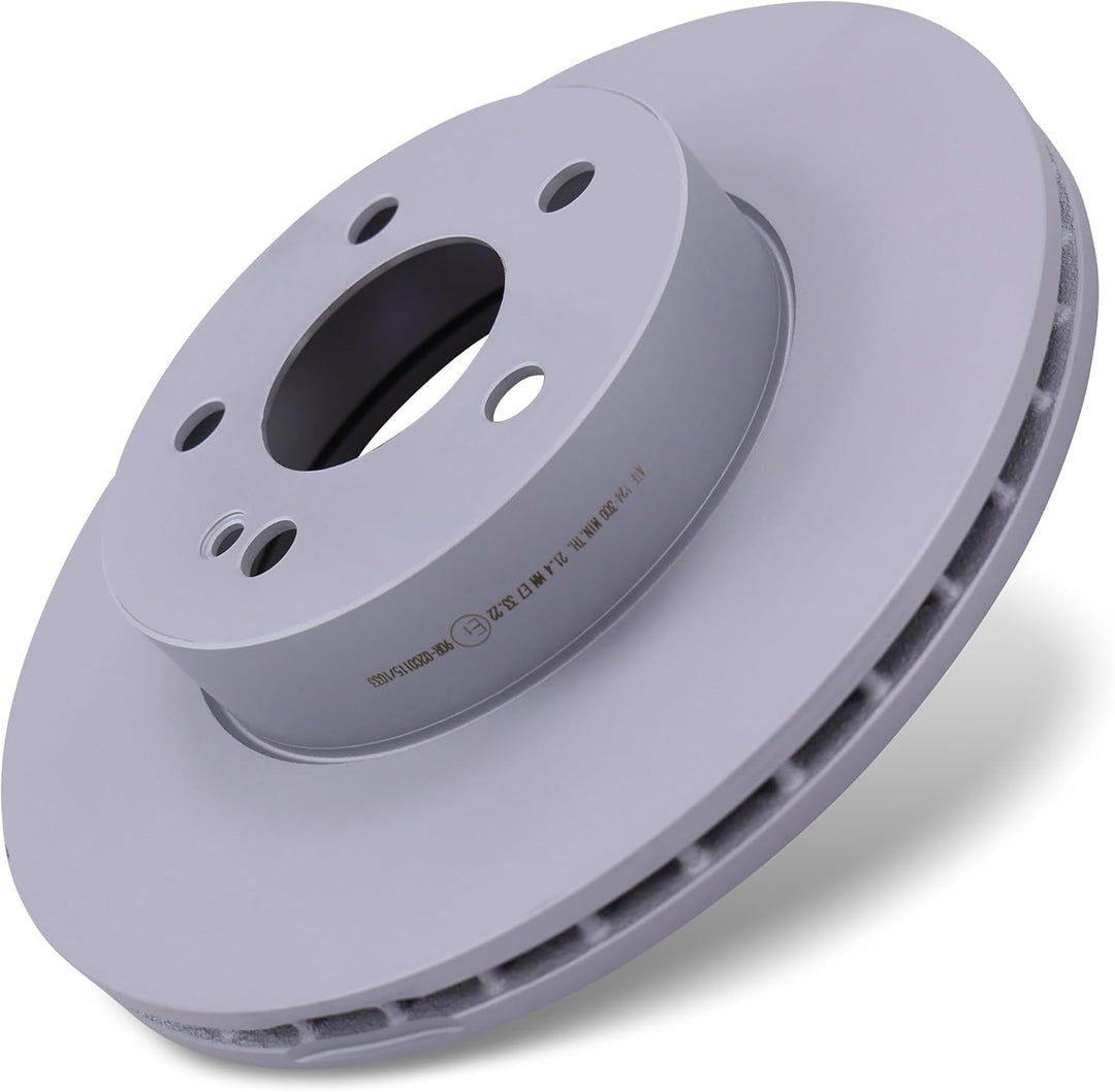 ATE Bremsenset Vorderachse inkl. Bremsscheiben vorne Ø 295 mm belüftet und Bremsbeläge vorne + Versc
