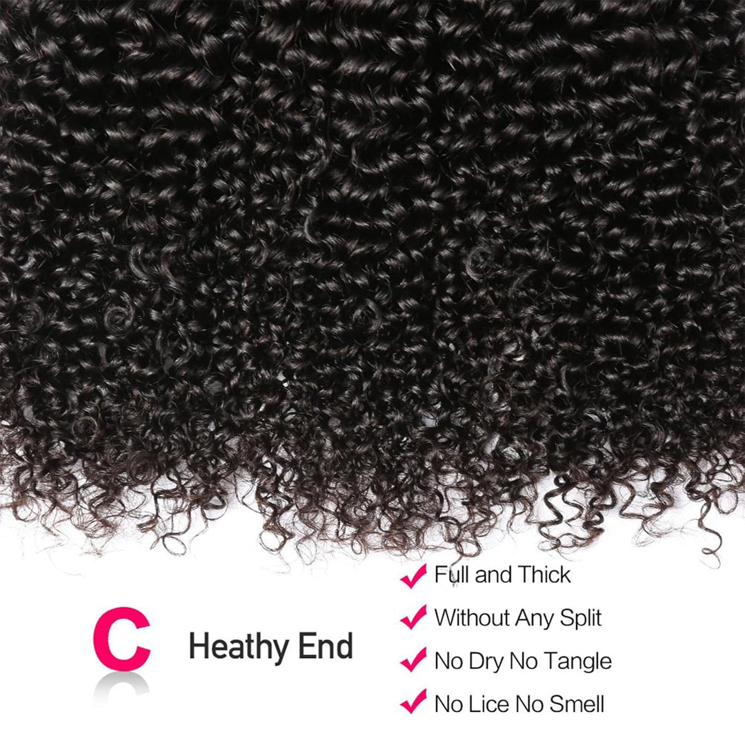 Curly Wave Bundles Human Hair Brazilian Curly Human Hair Bundles 3 Bundles Kinky Curly Human Hair Br