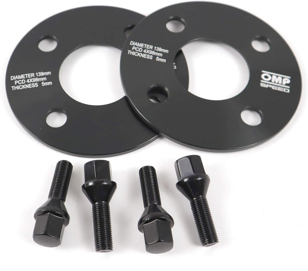 OMP SPEED SET ABSTANDHALTER OMP 5MM 4X98 58.1 M12X1.25 4x98 58.1 5mm, 4x98 58.1 5mm