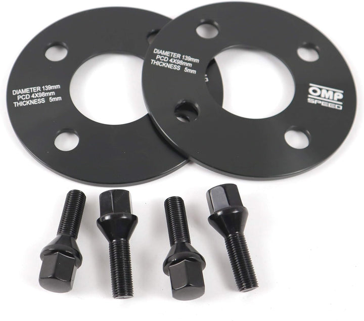 OMP SPEED SET ABSTANDHALTER OMP 5MM 4X98 58.1 M12X1.25 4x98 58.1 5mm, 4x98 58.1 5mm