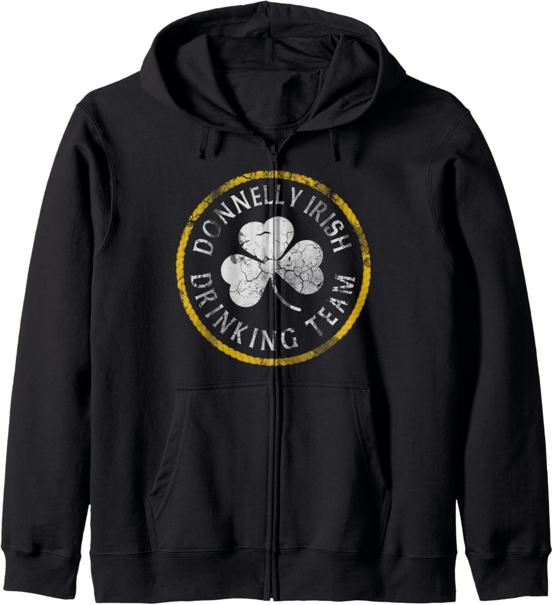 Donnelly Irish Drinking Team St Patricks Day Familienname Kapuzenjacke