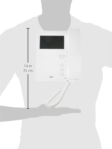 Urmet 1750/1 Video-Türsprechanlage, Weiss