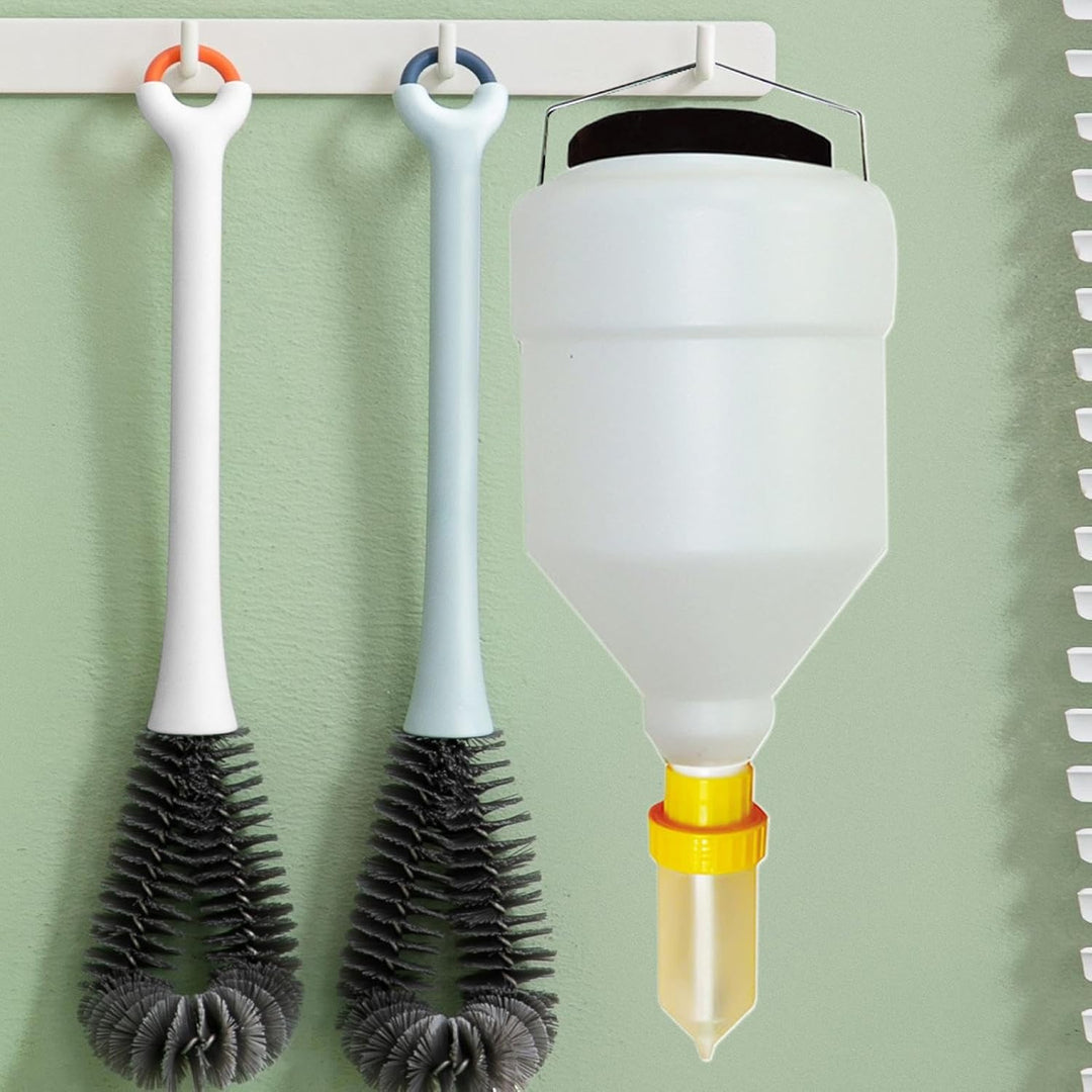 3.5L Hängender Saucenspender Sossenspender Hängend Nachfüllbarer Gewürzbehälter Tropfsicheres Design