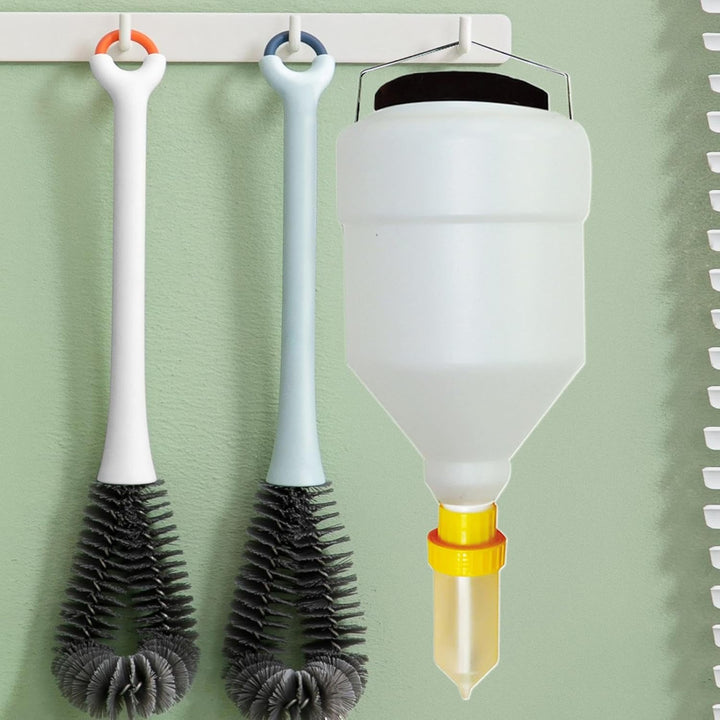 3.5L Hängender Saucenspender Sossenspender Hängend Nachfüllbarer Gewürzbehälter Tropfsicheres Design