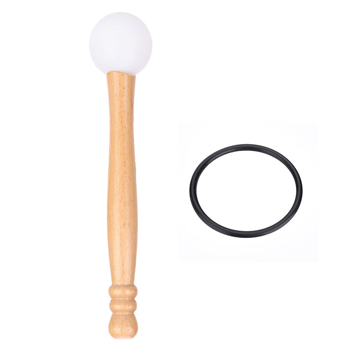 praktischer Crystal Singing Bowl Mallet O-Ring Crystal Singing Bowl Mallet zum Spielen von Crystal S