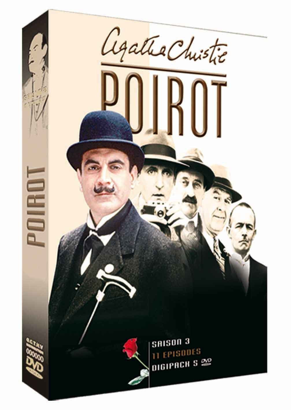 Agatha Christie : Poirot - Saison 3 - Coffret 4 DVD, DVD