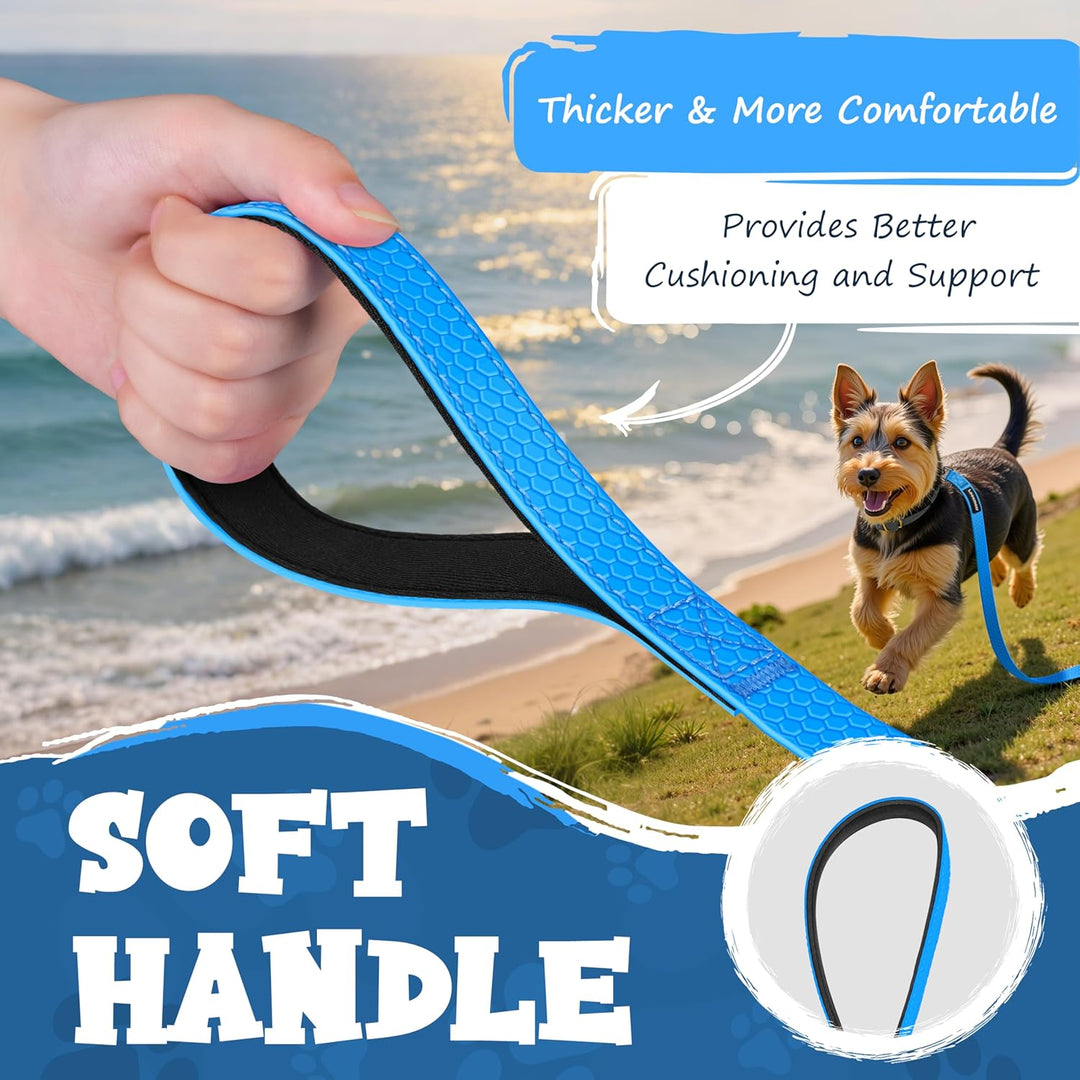 Looxmeer Schleppleine für Hunde, 3m /5m /7m /10m /15m /20m /25m /30m Robuste Trainingsleine mit Aufb