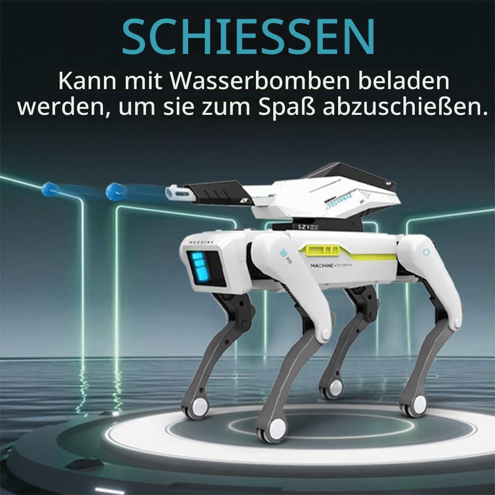 X-Verse RC Roboter Hund für Kinder Ferngesteuerter Spielzeug, Programmierbarer Tanz Musik Roboterhun