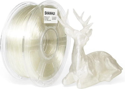 SHANHUI 3D-Drucker PLA Filament, 1,75 mm Filament, 1 Kg/Spule (Leuchtendes Grün), Leuchtendes Grün