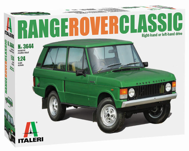 Italeri 3644S Land Rover 1:24 Range Classic, originalgetreue Nachbildung, Modellbau, Basteln, Hobby,