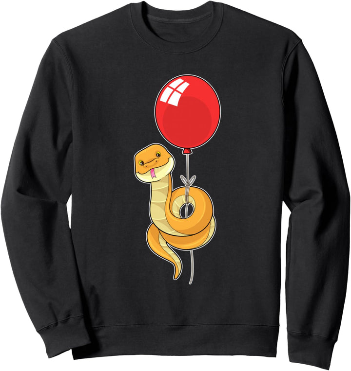 Schlange Luftballon Sweatshirt