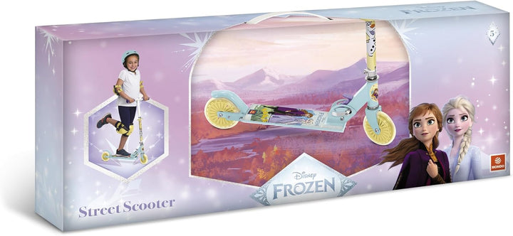 Mondo Toys - Aluminiumroller für Jungen / Mädchen FROZEN - verstellbarer Lenker - 2 Räder - 28221