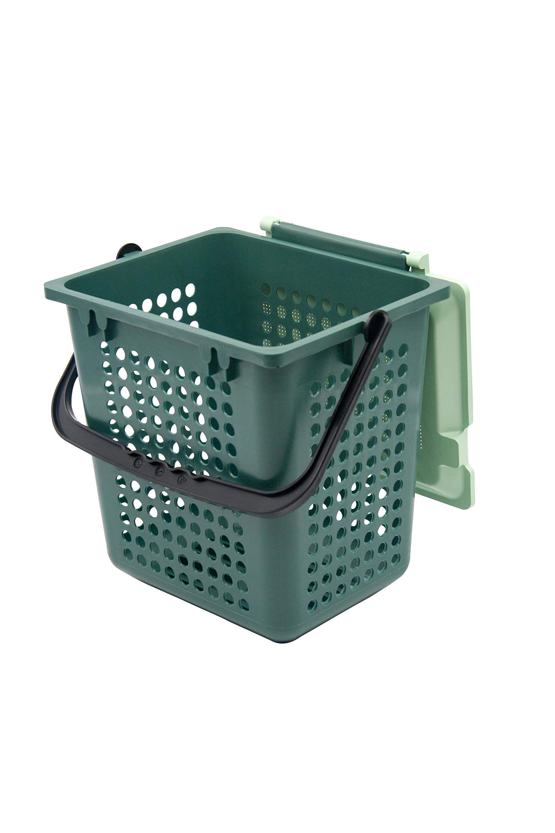 bioMat AirBox® Biomülleimer für die Küche, Tüten bis 10l, Komposteimer mit perforiertem Deckel, frei