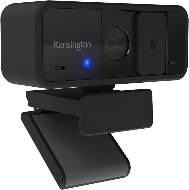 Kensington W1050 1080p-Webcam mit Weitwinkel und integriertem Mikrofon mit Rauschunterdrückung, 95°-