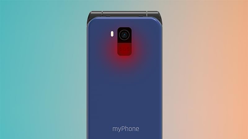 myPhone Flip LTE Klapphandy für Senioren SOS-Taste 4G Volte grosser Akku 1000 mAh bis zu 6 Tage ohne