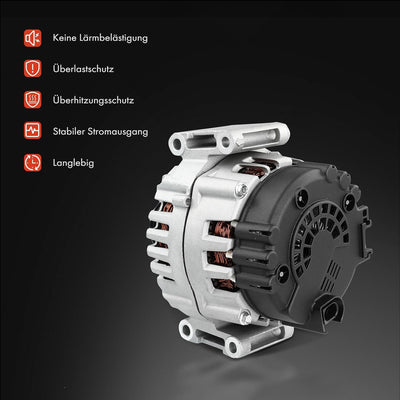 Frankberg Lichtmaschine Generator Kompatibel mit S-Klasse W221 S 350 CGI 3.5L 2011-2013 S-Klasse W22