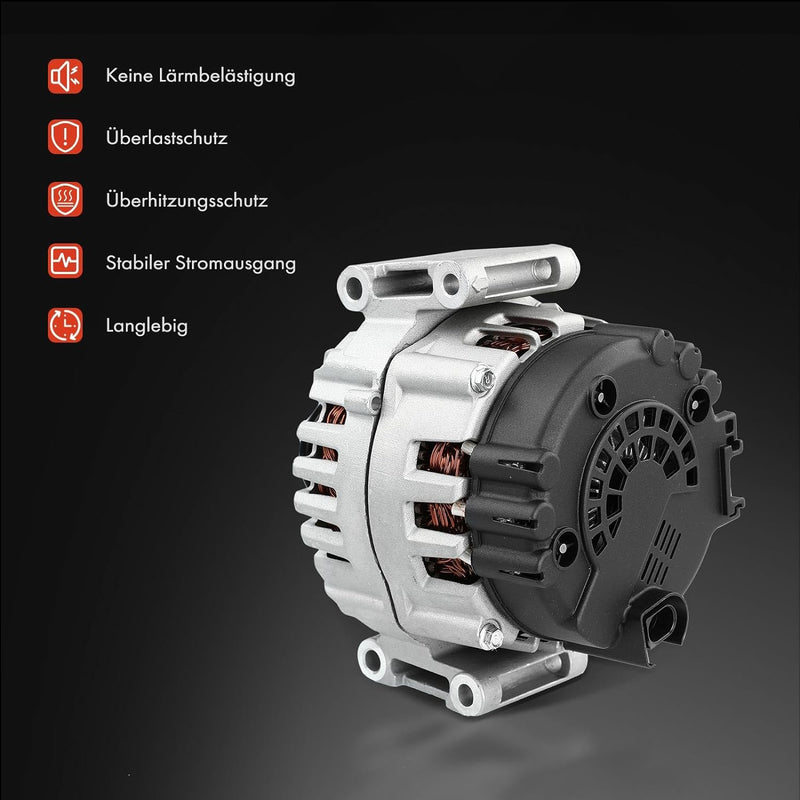 Frankberg Lichtmaschine Generator Kompatibel mit S-Klasse W221 S 350 CGI 3.5L 2011-2013 S-Klasse W22