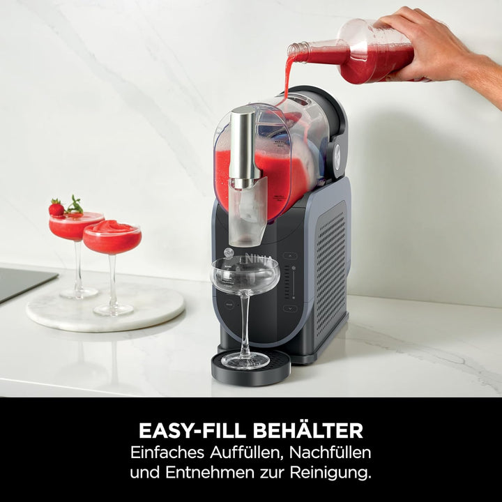 Ninja SLUSHi Maschine für Slush, Eis-Cocktails, Frappé, Milchshakes &amp; gefrorenen Saft, ohne Eis oder