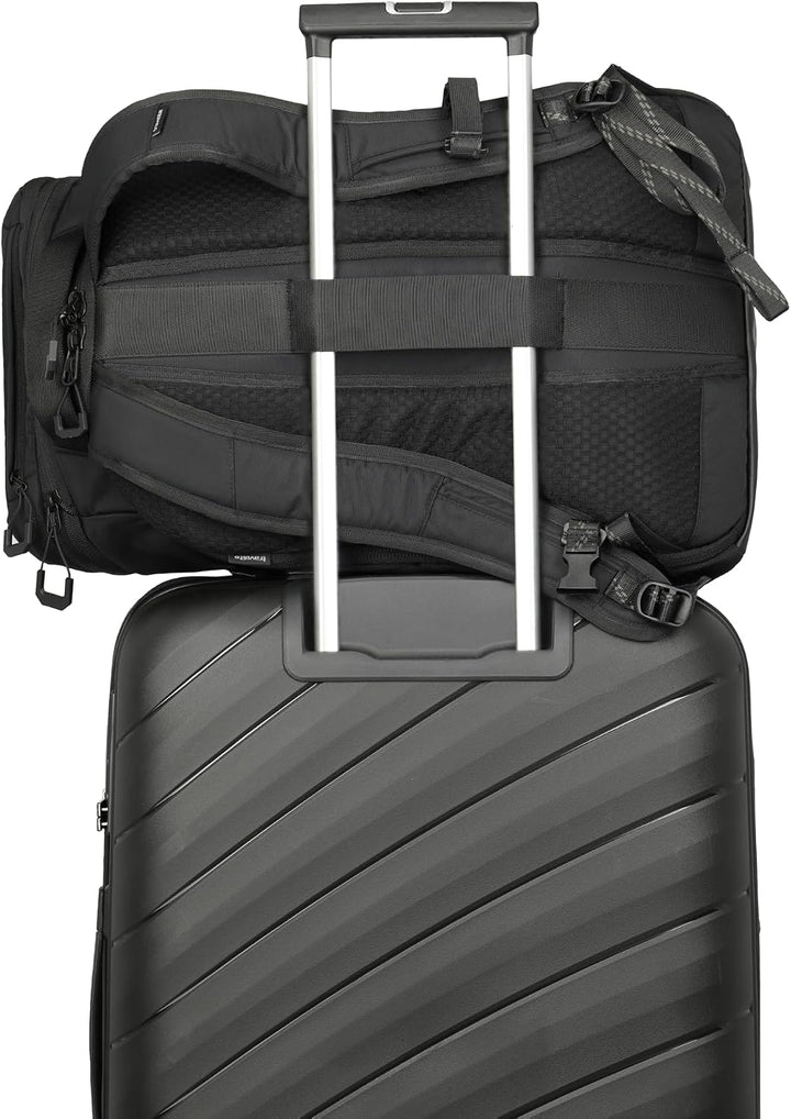 Travelite Rucksack VENTURE LINE XL, 33x53x20 cm, 37 L erweiterbar, robustes Nylon, Laptopfach 15,6 Z