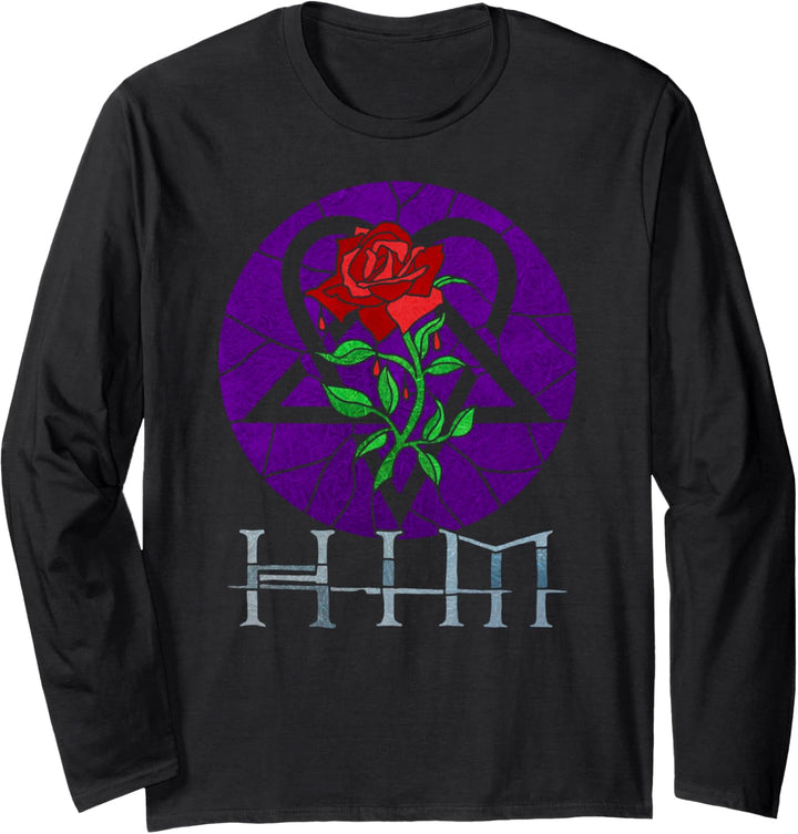 Ville Valo – HIM Stained Glass Langarmshirt
