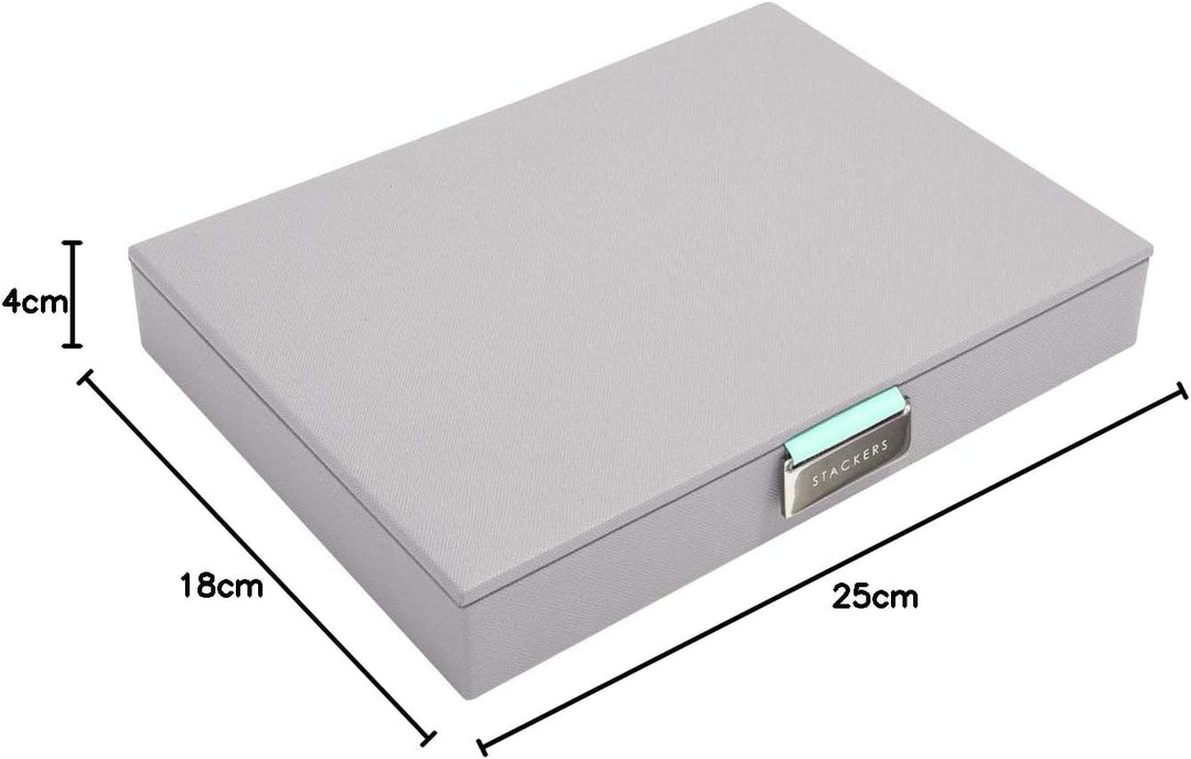 Stackers Grau Mint Klassisch Schmuckschatulle Deckel Dove Grey/Mint, Dove Grey/Mint