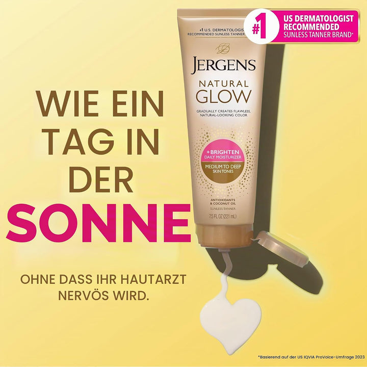 Jergens Natural Glow Revitalizing Medium To Tan 7.5 oz. (Körperpflege; Selbstbräuner)