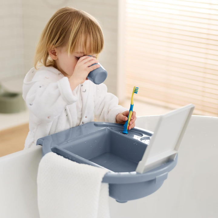 Rotho Babydesign KIDDY WASH Kinderwaschbecken – Mobiles Waschbecken für Kinder – höhenverstellbar &amp;