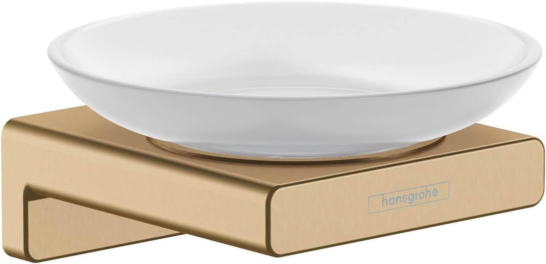 hansgrohe Seifenschale AddStoris, Seifenablage, Brushed Bronze Brushed Bronze Schale, Brushed Bronze