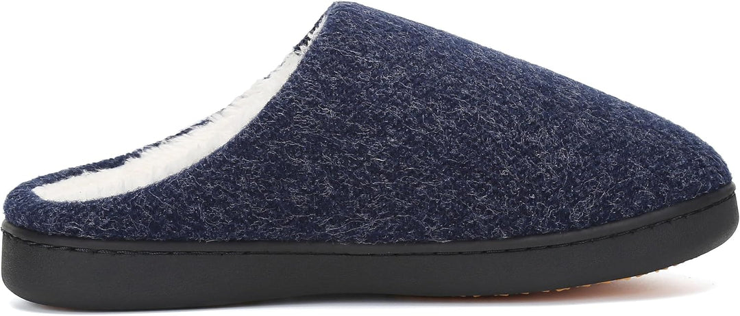 Mishansha Herren Damen Warme Hausschuhe Winter Memory Foam Plüsch Pantoffeln rutschfest Slippers,Gr.