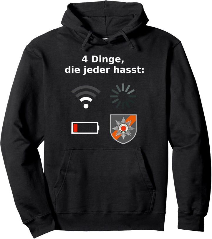 Lustige Bundeswehr Memes Anti Feldjäger MP Herren Damen Pullover Hoodie