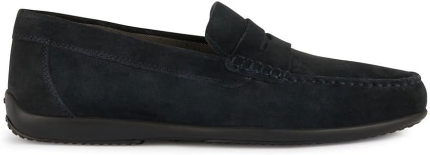 Geox Jungen U Ascanio Moccasin 39 EU Navy, 39 EU Navy