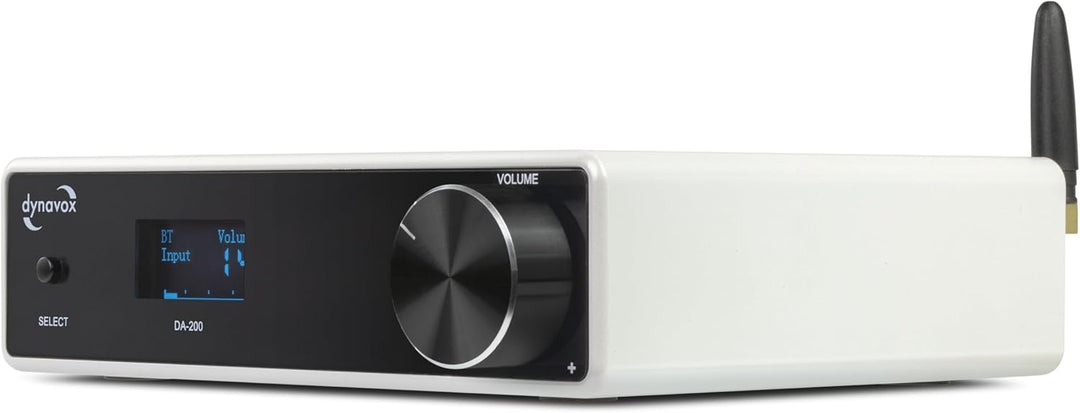 Dynavox DA-200 HiFi Verstärker, kompakter Class-D Stereo-Digitalverstärker mit BT 5.0, USB-DAC, opti