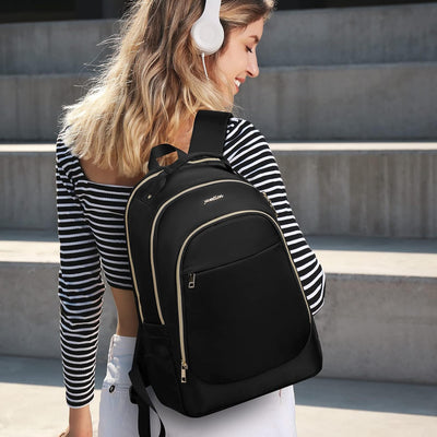 YAMTION Laptop Rucksack Damen für Arbeit Büro Reisen,Lehrerrucksack Tagesrucksack Frauen Schulrucksa