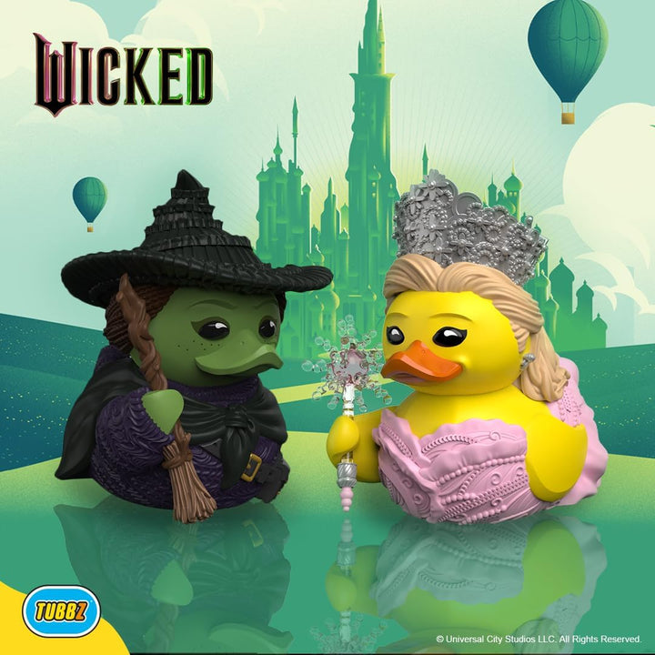 TUBBZ Erstausgabe: Wicked - Elphaba Thropp als Cosplaying-Gummiente Vinylfigur Elphaba Thropp (Batht