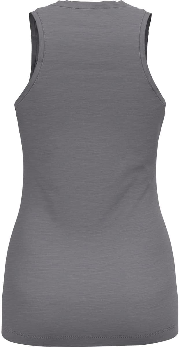 Odlo Damen Merino Performance 130 Gramm_111261 Funktionsunterwäsche Tanktop XS Grey Melange, XS Grey