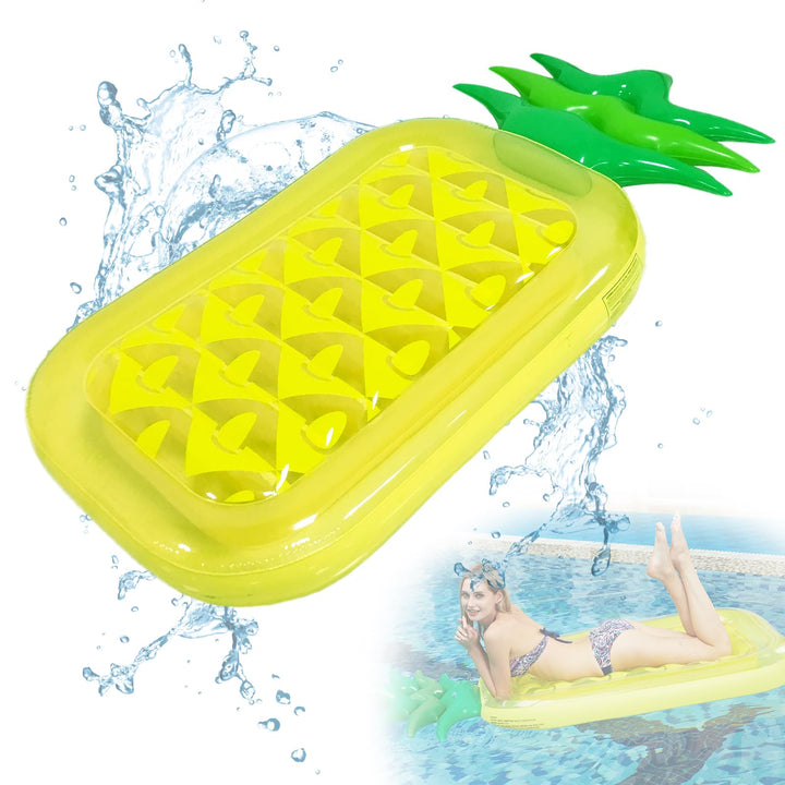ACTOYS Luftmatratze Wasser Erwachsene Kinder, Luftmatratze Pool Aufblasbare, Aufblasbare Schwimmbett