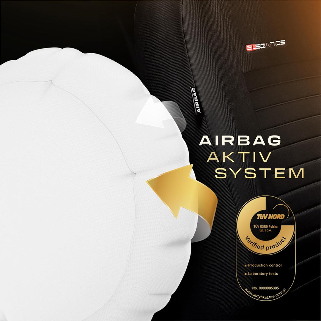 MOTOS Personalisierte sitzbezüge auto für Renault Kangoo II 2007-2021 Perfekt angepasste Autositzbez